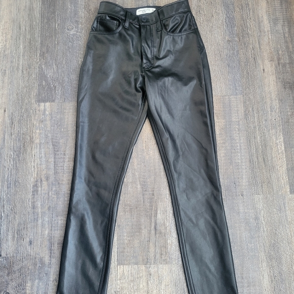 Abercrombie and Fitch Leather Pants - Picture 6 of 7